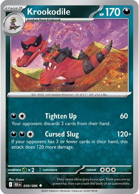 Krookodile - SV: Black Bolt