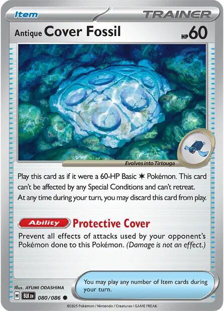 Antique Cover Fossil - SV: Black Bolt