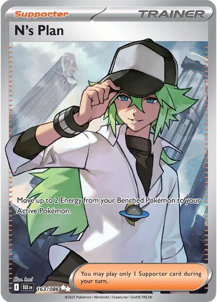 N's Plan - 163/086 - SV: Black Bolt