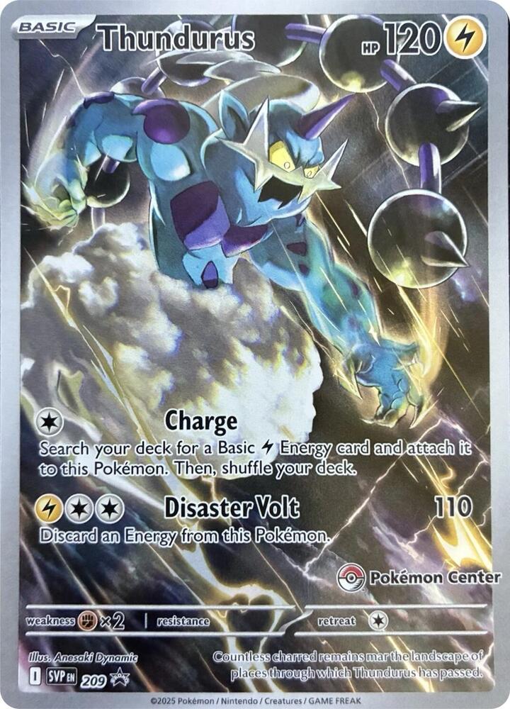 Thundurus (Pokemon Center Exclusive)
