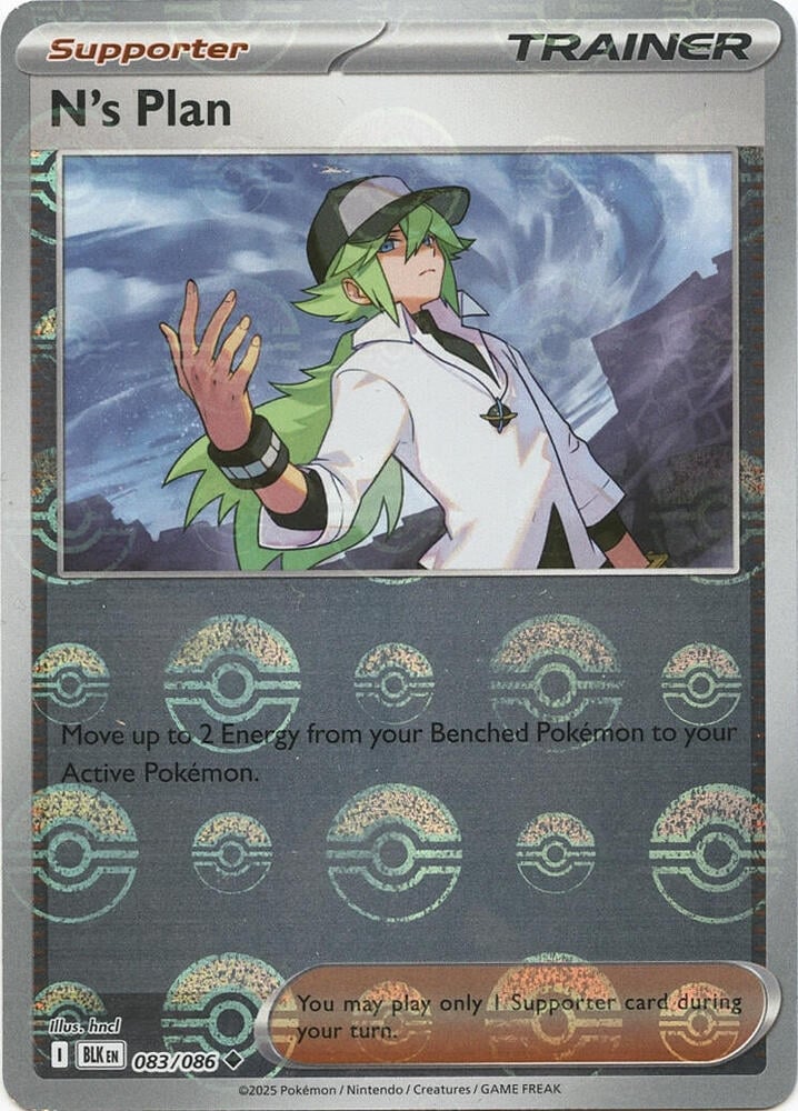 N's Plan (Poke Ball Pattern) - SV: Black Bolt