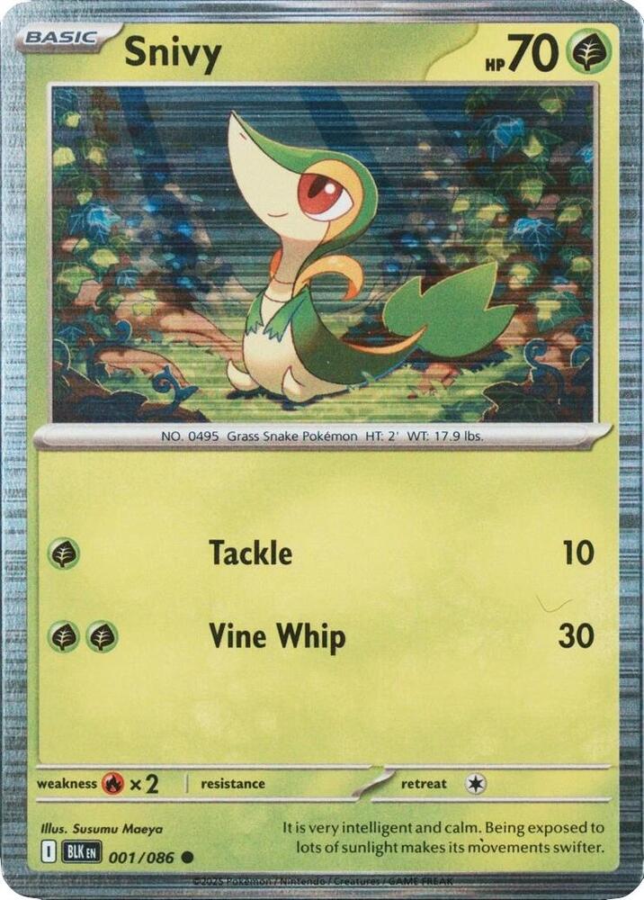 Snivy (Unova Poster Collection)