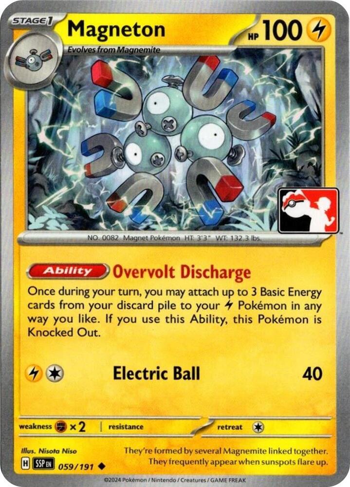 Magneton - 059/191 - Prize Pack Series Cards