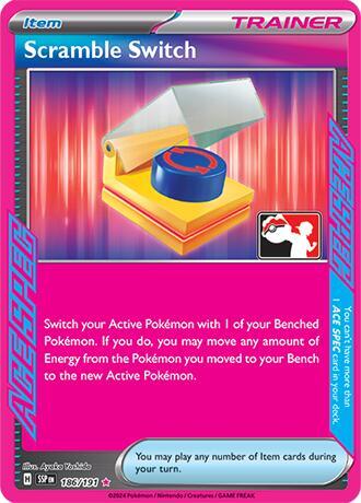 Scramble Switch - 186/191 - Prize Pack Series Cards