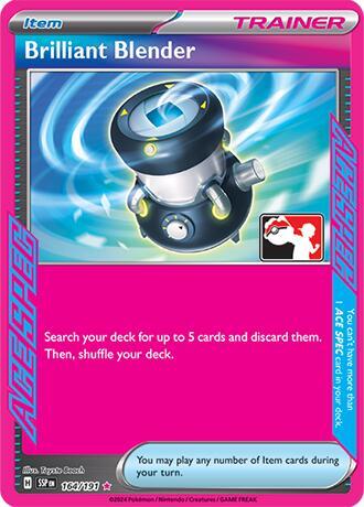 Brilliant Blender - 164/191 - Prize Pack Series Cards