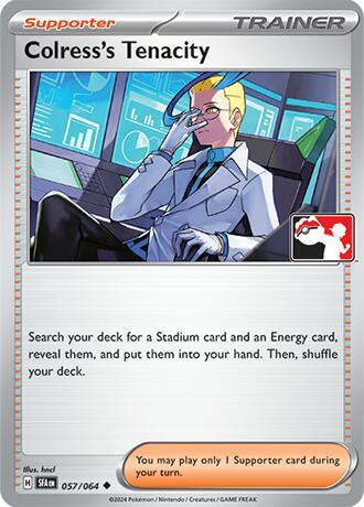 Colress's Tenacity - 057/064 (Duplicate) - Prize Pack Series Cards