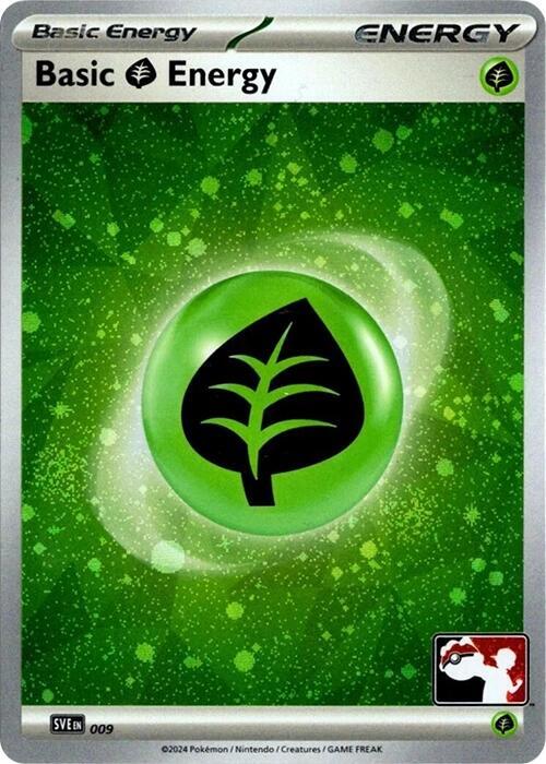Basic Grass Energy - 009 (Cosmos Holo) - Prize Pack Series Cards