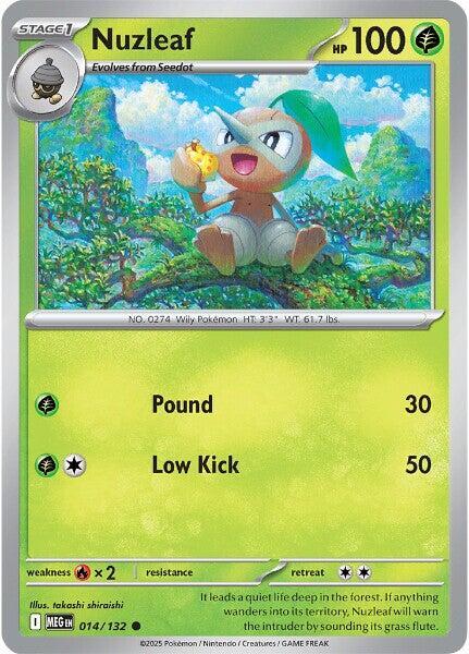 Nuzleaf - ME01: Mega Evolution