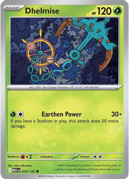 Dhelmise - ME01: Mega Evolution