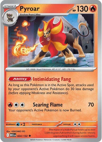 Pyroar - ME01: Mega Evolution