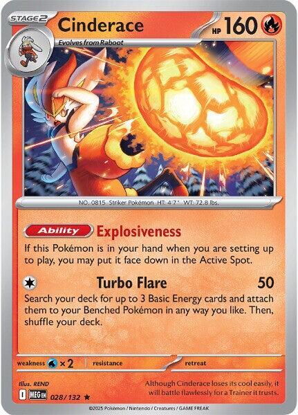 Cinderace - ME01: Mega Evolution