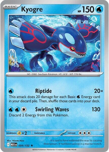 Kyogre - ME01: Mega Evolution