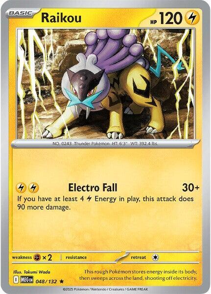 Raikou - ME01: Mega Evolution