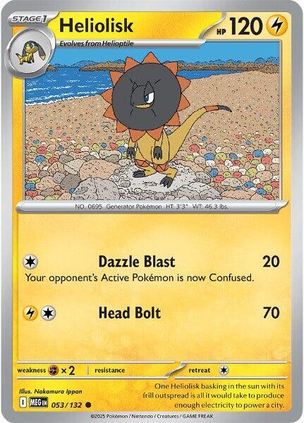 Heliolisk - ME01: Mega Evolution