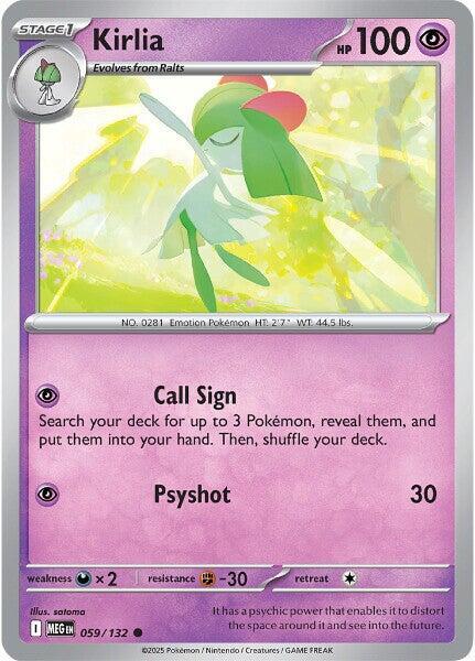 Kirlia - ME01: Mega Evolution