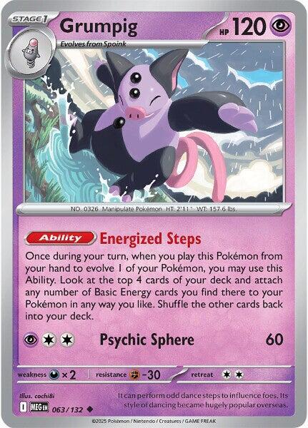 Grumpig - ME01: Mega Evolution