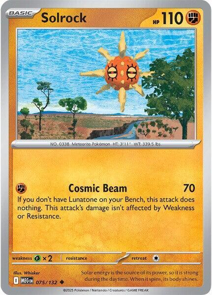 Solrock - ME01: Mega Evolution