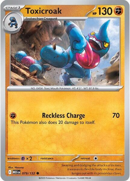 Toxicroak - ME01: Mega Evolution