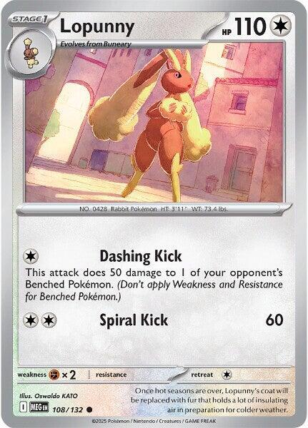 Lopunny - ME01: Mega Evolution