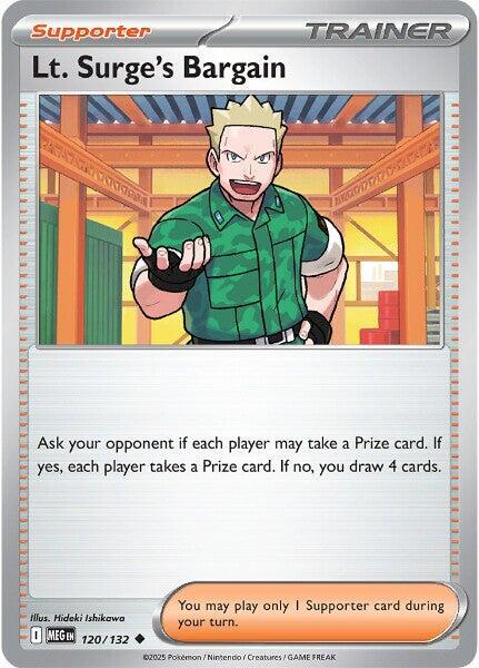 Lt. Surge's Bargain - 120/132 - ME01: Mega Evolution