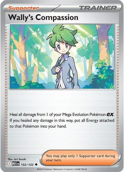 Wally's Compassion - 132/132 - ME01: Mega Evolution