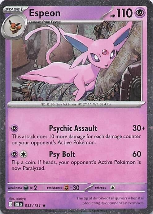 Espeon (Cosmos Holo)