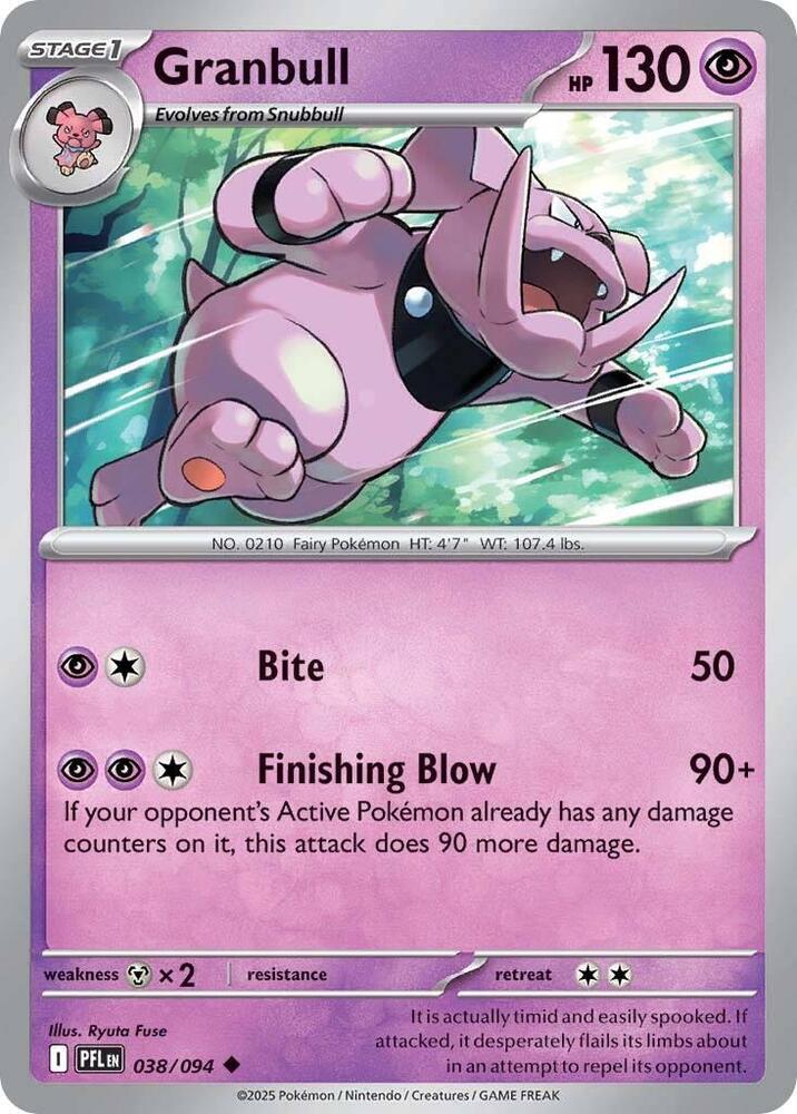 Granbull - ME02: Phantasmal Flames
