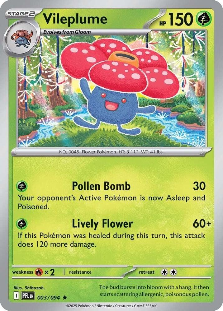 Vileplume - ME02: Phantasmal Flames