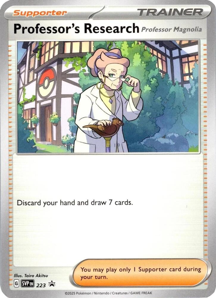 Professor's Research [Professor Magnolia] - 223 - SV: Scarlet & Violet Promo Cards