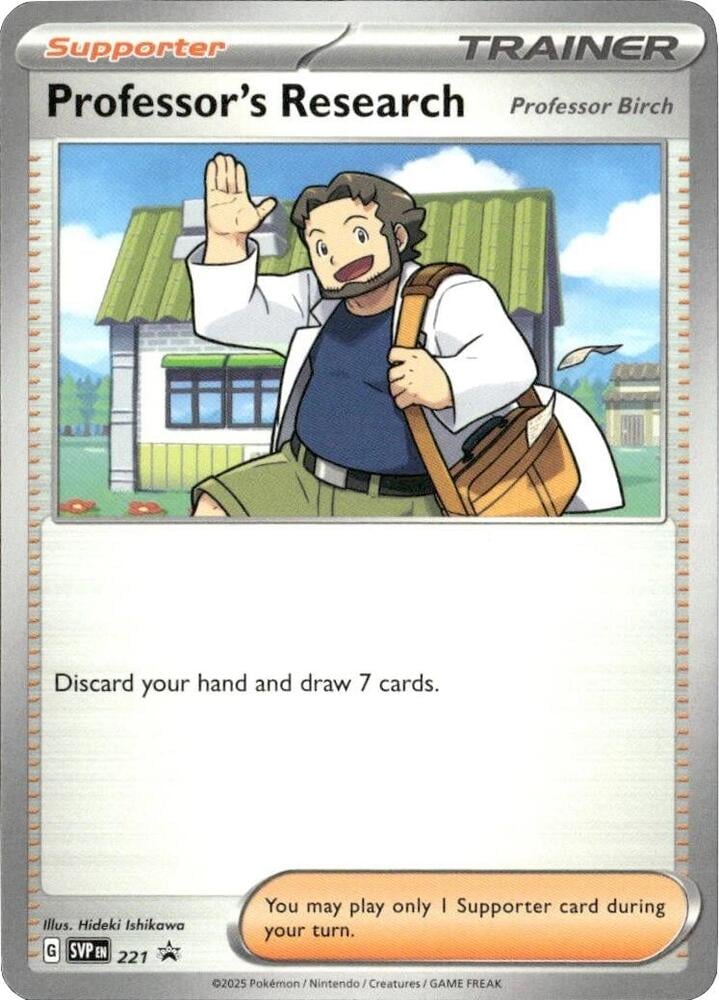 Professor's Research [Professor Birch] - 221 - SV: Scarlet & Violet Promo Cards