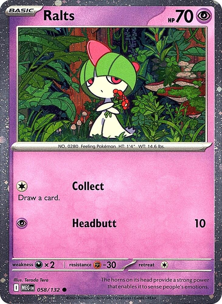 Ralts (Cosmos Holo) - Miscellaneous Cards & Products