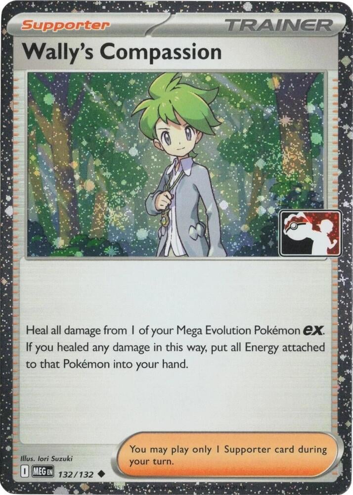 Wally's Compassion - 132/132 (Cosmos Holo) - Prize Pack Series Cards