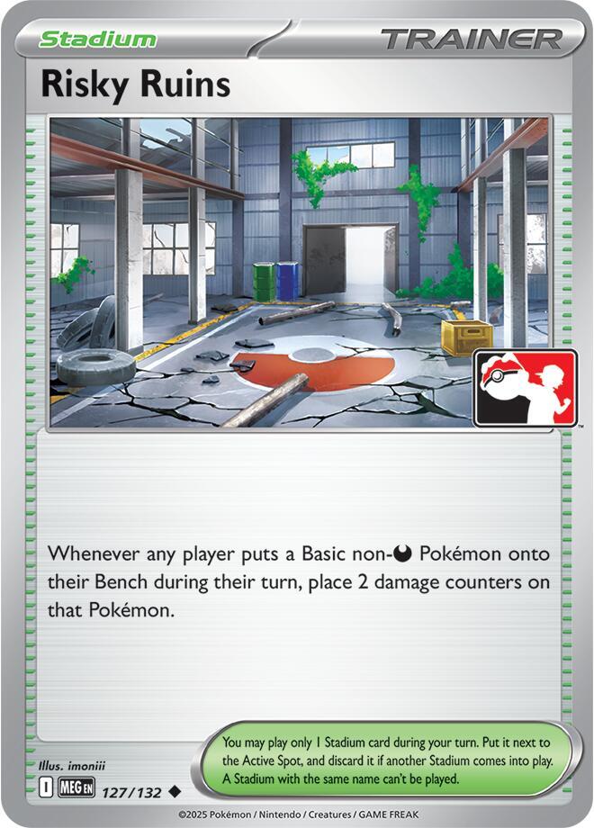 Risky Ruins - 127/132 - Prize Pack Series Cards