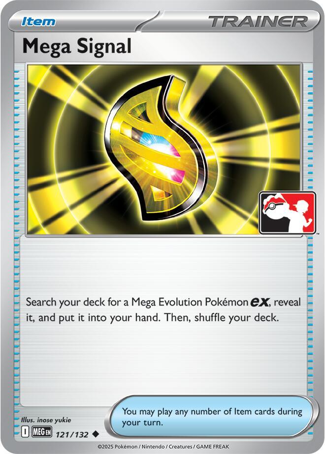 Mega Signal - 121/132 - Prize Pack Series Cards