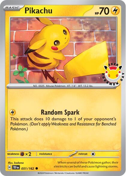 Pikachu (Pokemon Day 2026) - Miscellaneous Cards & Products