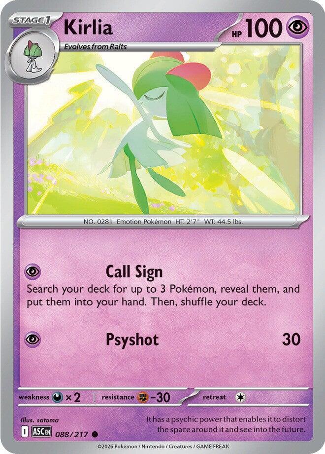 Kirlia - ME: Ascended Heroes