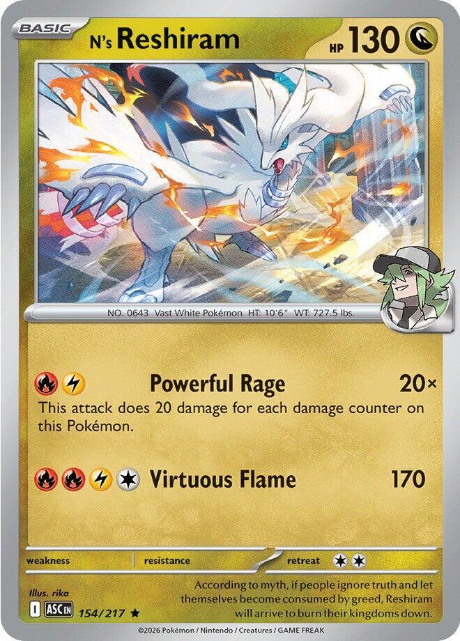 N's Reshiram - ME: Ascended Heroes