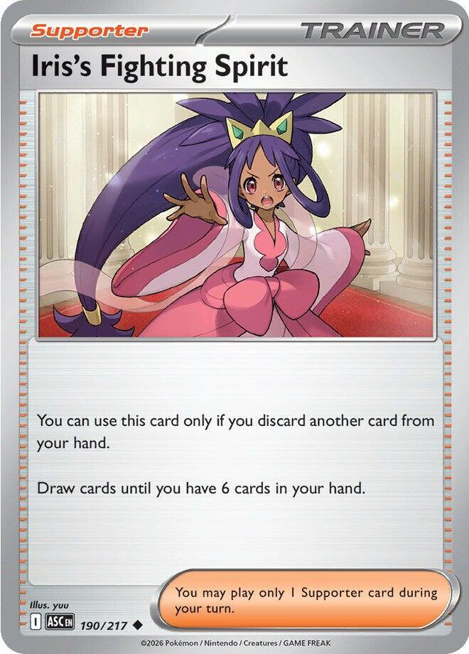 Iris's Fighting Spirit - 190/217 - ME: Ascended Heroes