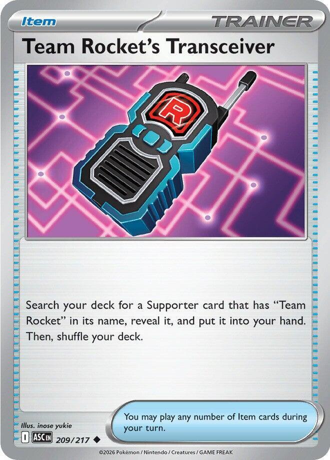 Team Rocket's Transceiver - 209/217 - ME: Ascended Heroes
