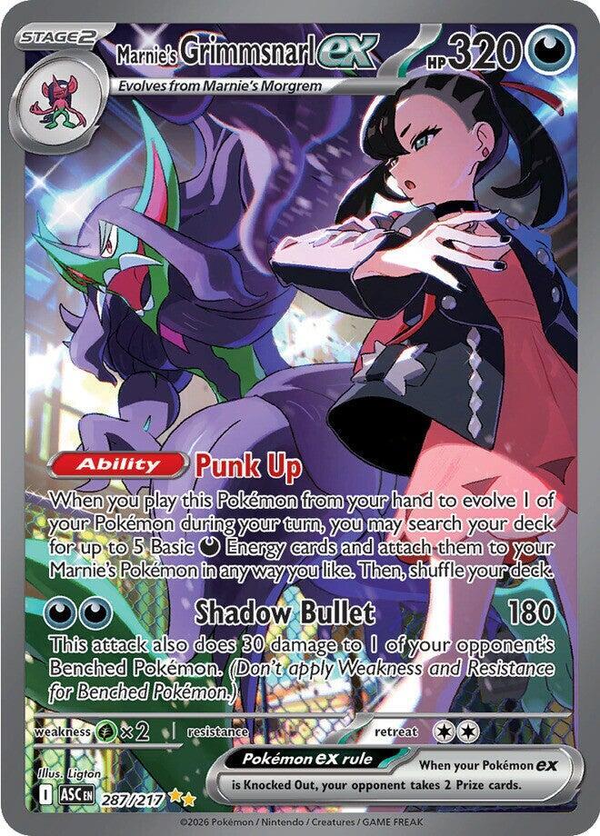 Marnie's Grimmsnarl ex - ME: Ascended Heroes
