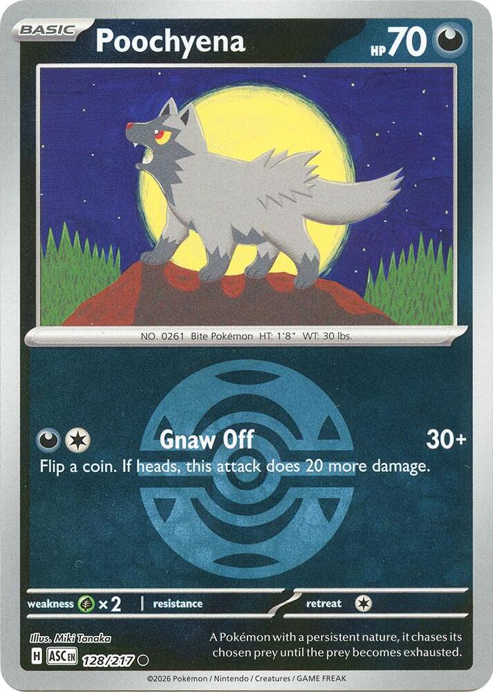 Poochyena (Dusk Ball) - ME: Ascended Heroes