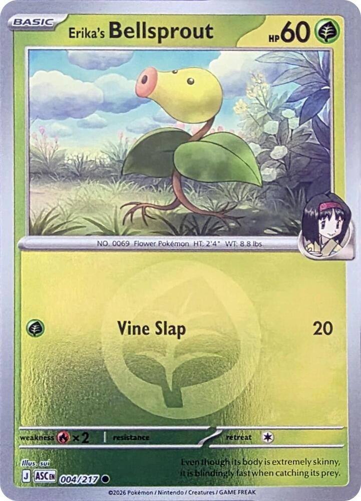 Erika's Bellsprout (Energy Symbol Pattern) - ME: Ascended Heroes