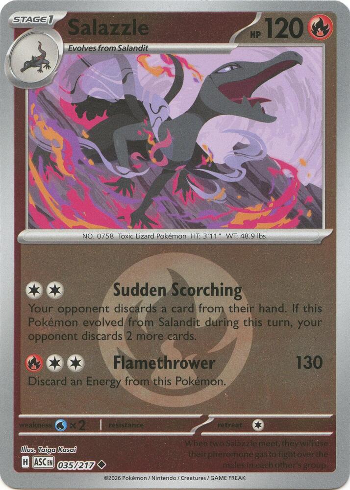 Salazzle - 035/217 (Energy Symbol Pattern) - ME: Ascended Heroes