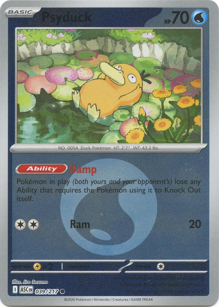 Psyduck - 039/217 (Energy Symbol Pattern) - ME: Ascended Heroes