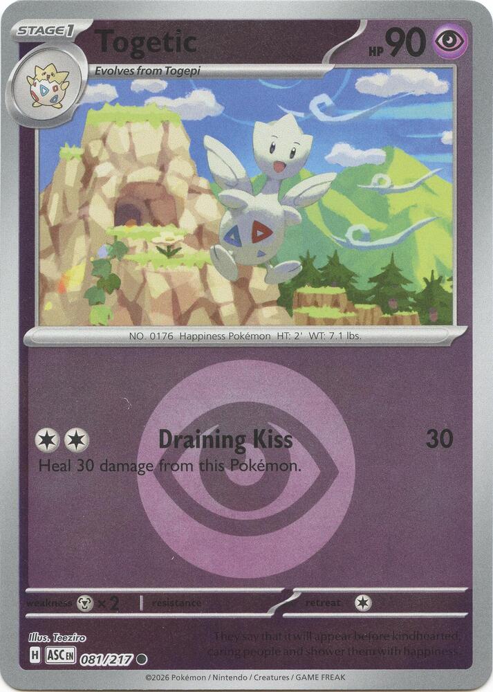 Togetic (Energy Symbol Pattern) - ME: Ascended Heroes