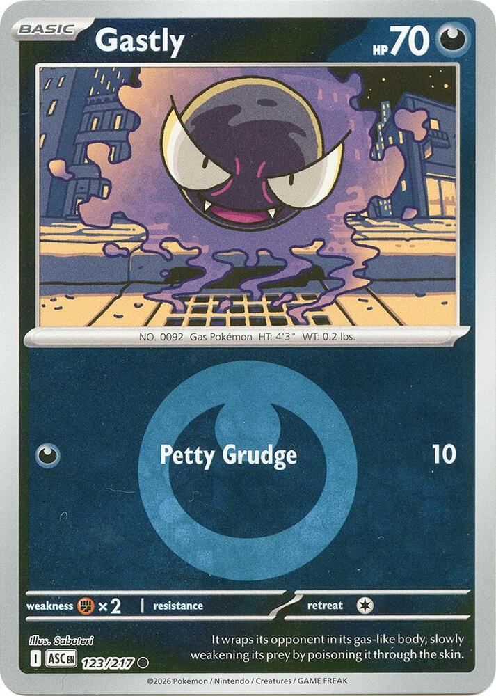 Gastly (Energy Symbol Pattern) - ME: Ascended Heroes