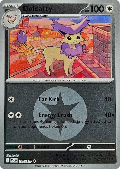 Delcatty (Energy Symbol Pattern) - ME: Ascended Heroes