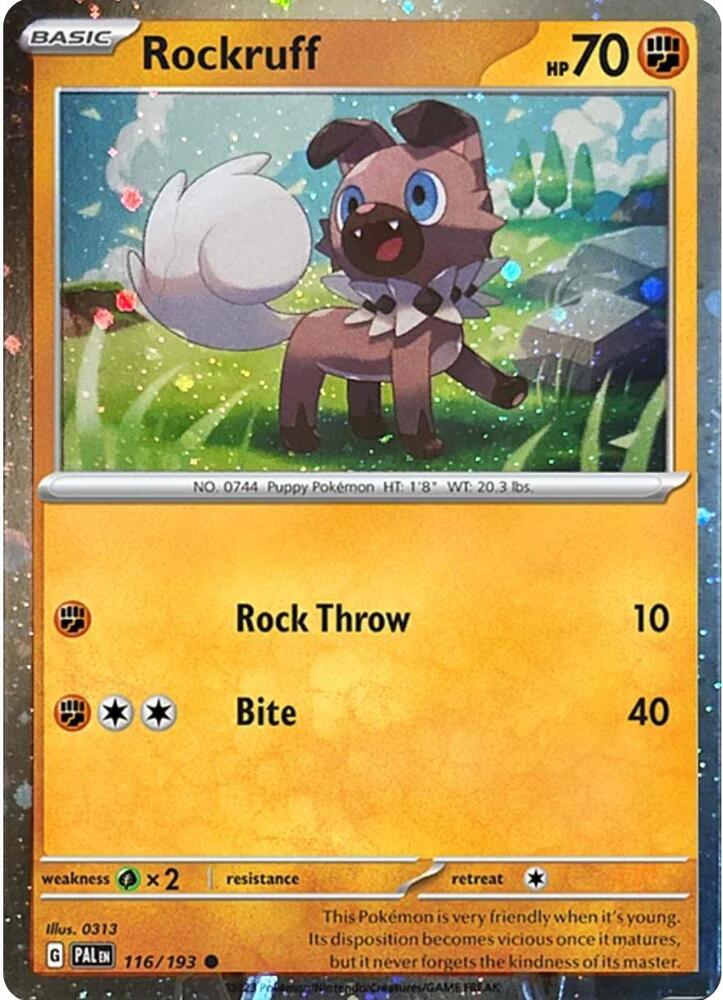 Rockruff (Cosmos Holo)