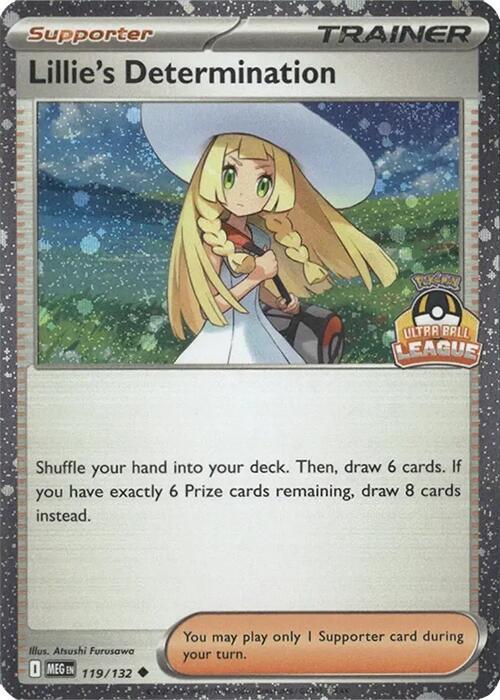Lillie's Determination - 119/132 (Ultra Ball League) - Southeast Asia Exclusives