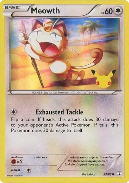 Meowth (20th Anniversary)